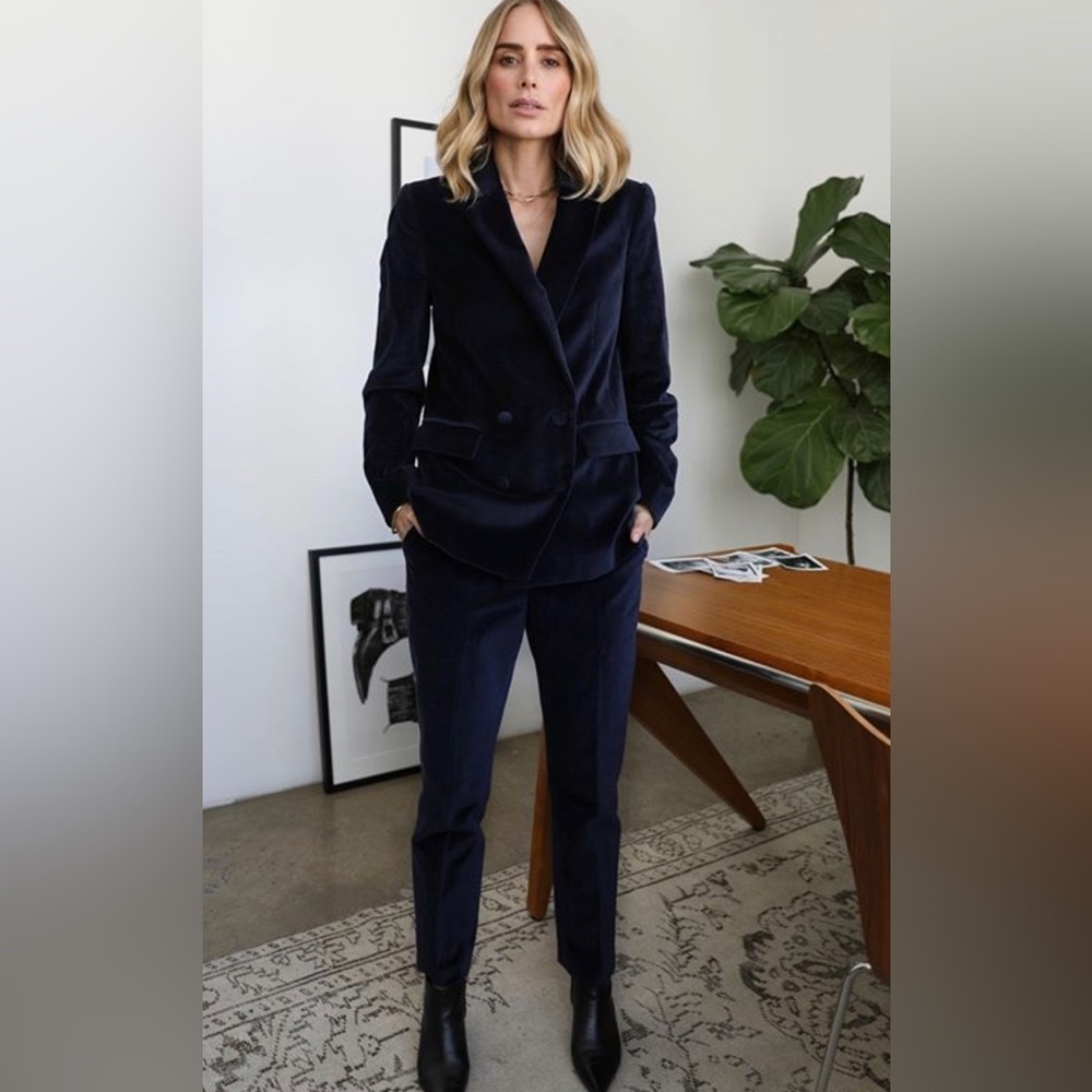 Velvet Suit Pants